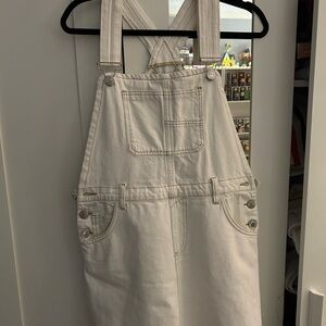 Forever 21 Cream Overalls